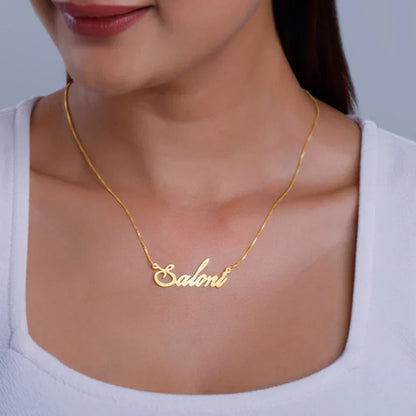 Personalized Golden Name Bracelet